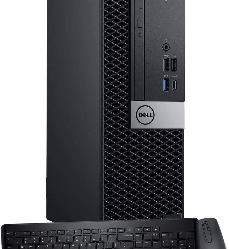 Dell OptiPlex 7070 SFF Desktop Computer PC, Intel 8 Core i7-9700 3.0GHz up to 4.70GHz,32GB DDR4 Ram New 1TB NVMe M.2 SSD,AX210 Built-in WiFi 6E,Windows 11 Pro, Wireless Keyboard & Mouse (Renewed) Dell OptiPlex 7070 SFF Desktop Computer PC, Intel 8 Core i7-9700 3.0GHz up to 4.70GHz,32GB DDR4 Ram New 1TB NVMe M.2 SSD,AX210 Built-in WiFi 6E,Windows 11 Pro, Wireless Keyboard & Mouse (Renewed)