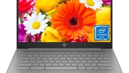 HP 14″ HD Chromebook Laptop for Students, Intel Quad-Core N4120(> N4020), 4GB RAM, 64GB eMMC, WiFi, Webcam, HDMI, USB-A&C, 14 Hours Battery Life, Zoom, Chrome OS, CUE Accessories