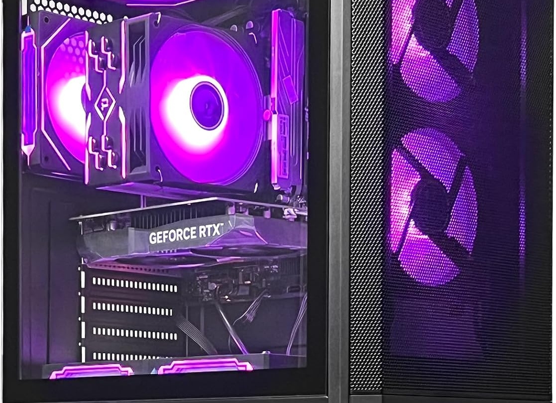 Prebuilt Gaming Desktop PC, AMD Ryzen 5 5500, GeForce RTX 3050 6GB,16GB DDR4 3200MHz RAM, 1TB NVMe SSD, ARGB Air Cooling, Wi-Fi,Tower Computer for Gaming, Streaming, Editing Prebuilt Gaming Desktop PC, AMD Ryzen 5 5500, GeForce RTX 3050 6GB,16GB DDR4 3200MHz RAM, 1TB NVMe SSD, ARGB Air Cooling, Wi-Fi,Tower Computer for Gaming, Streaming, Editing