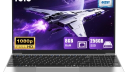 NIAKUN 15.6″ Laptop Computer 2026, 8GB RAM 256GB SSD with Window 11 Pro