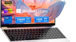 2026 Window 11 Pro Traditional Laptop Computer, 16GB RAM 256GB SSD for Business Student School College, 15.6″ FHD IPS Display, Lightweight Portable, 4H Battery, 3.5 lbs