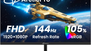 ArcticPro 22 Inch Gaming Monitor 144Hz, FHD Computer Monitor, 105% sRGB