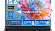 2026 Laptops Computer,15.6″ Windows 11 Pro Laptop with Office 365 included,16GB RAM 512GB SSD,Intel Pentium Process,6H Battery,Mini HDMI,cam|Mic,Portable Thin Lap Top for College Student Business Work
