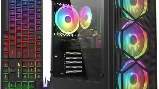 STGAubron Gaming PC Desktop,Core I7,RX 580 8G,16G RAM,512G SSD